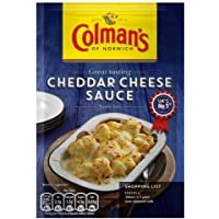 Colmans - Mezcla para salsa de queso cheddar - 40 g - Pack de 8 unidades